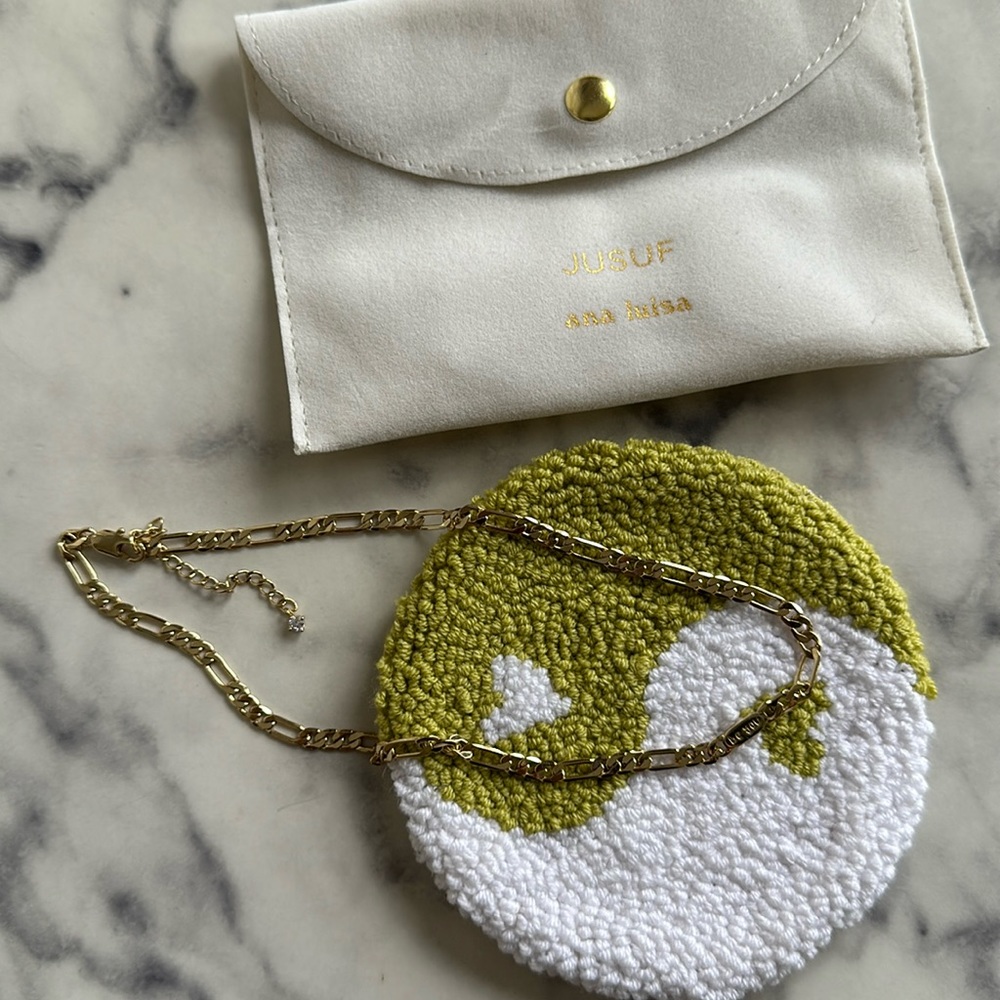Ana Luisa x Jusuf “be you” figaro style chain